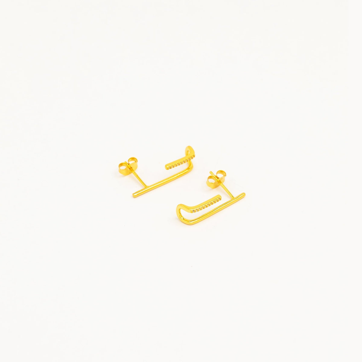 Moon Lining Earrings