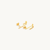Moon Lining Earrings