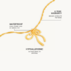 Aine Bow Necklace