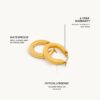 Caspian Hoops Earrings
