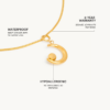 Crescent Moon Necklace