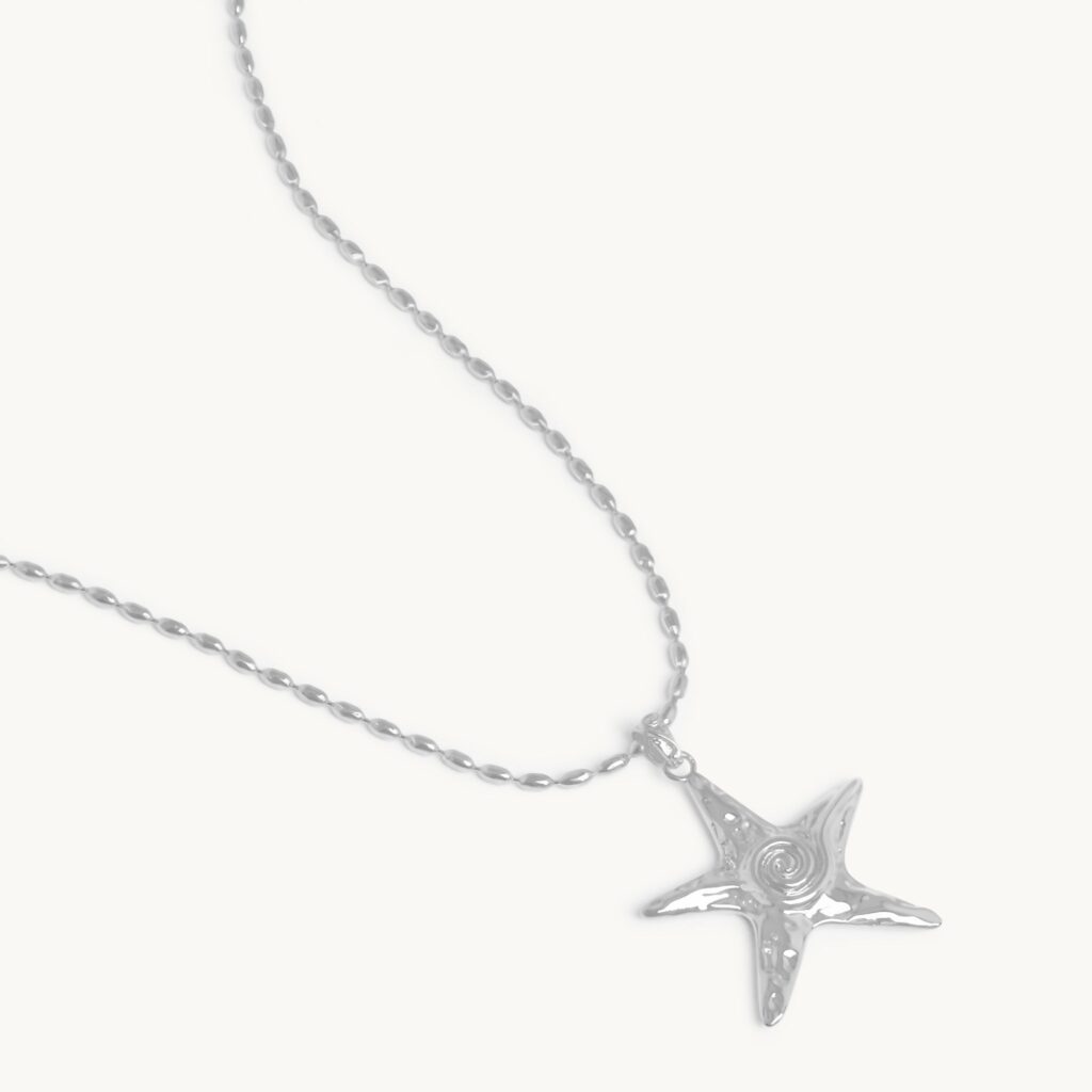 NovaStarNecklaceSilver1