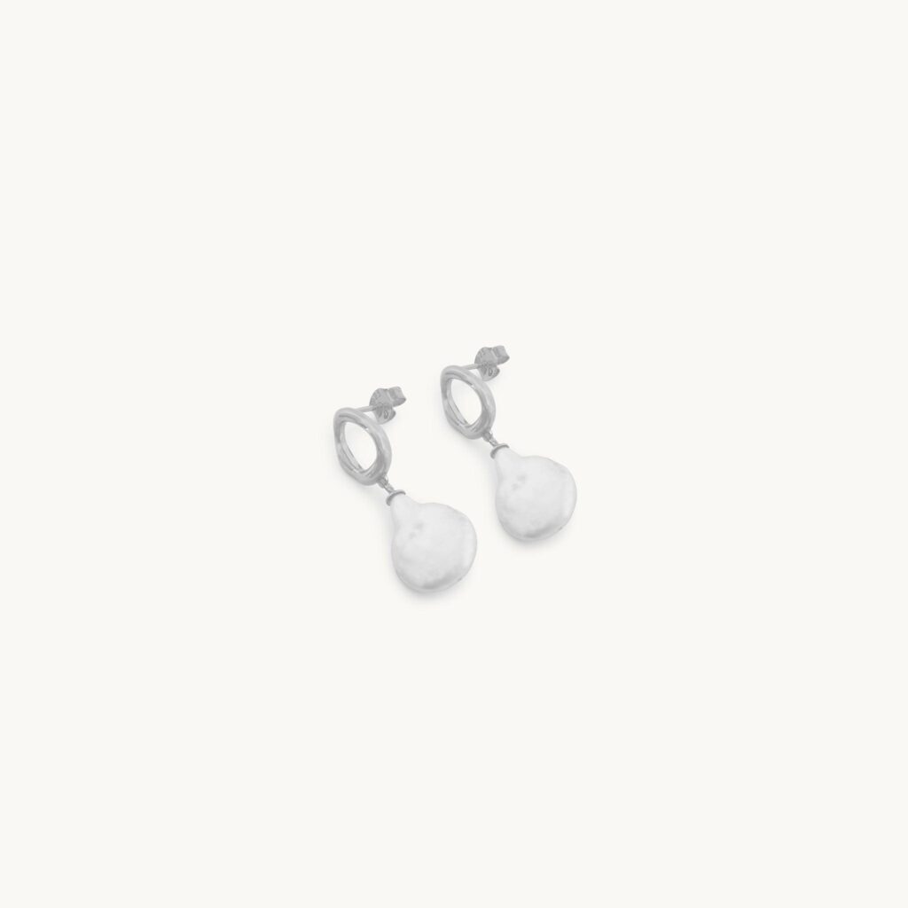 Pearl Drift Earrings — alternative view