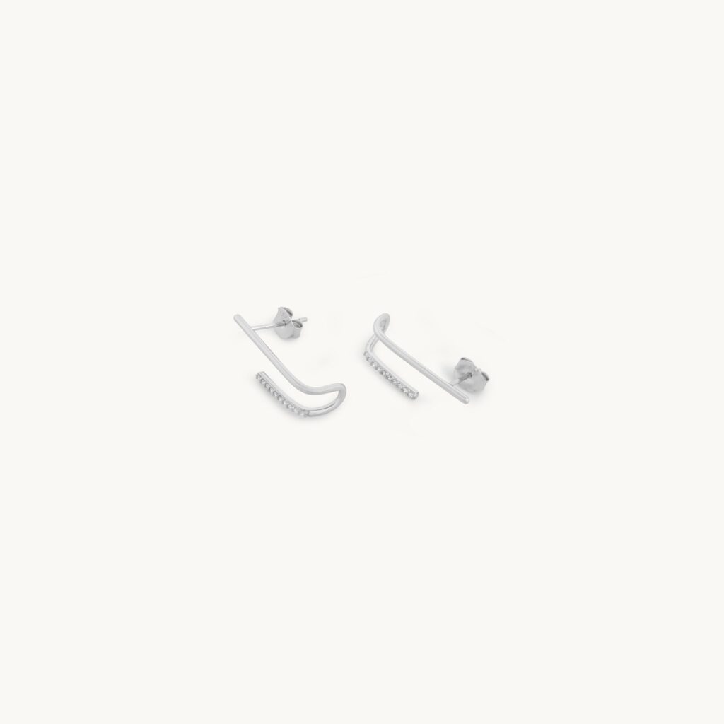 Moon Lining Earrings — alternative view